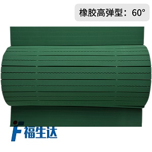 60度福生达橡胶eva海绵弹垫绿色YW60高硬度高弹背胶刀模刀版弹垫